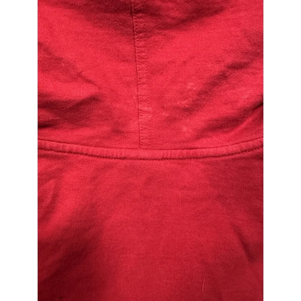 Red Rainforest Cafe Full Zip Hoodie XL Orlando Florida Two Pocket‎ Front Logo